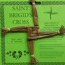 Load image into Gallery viewer, Handmade St Bridget’s Cross