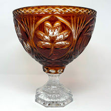 Load image into Gallery viewer, Amber History of Ireland Footed Centre Piece - 50th Anniversary