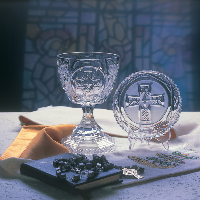 Cross of Cong Crystal Church Chalice and Paten