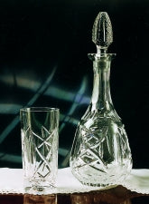 Old Celtic Crystal Wine Decanter